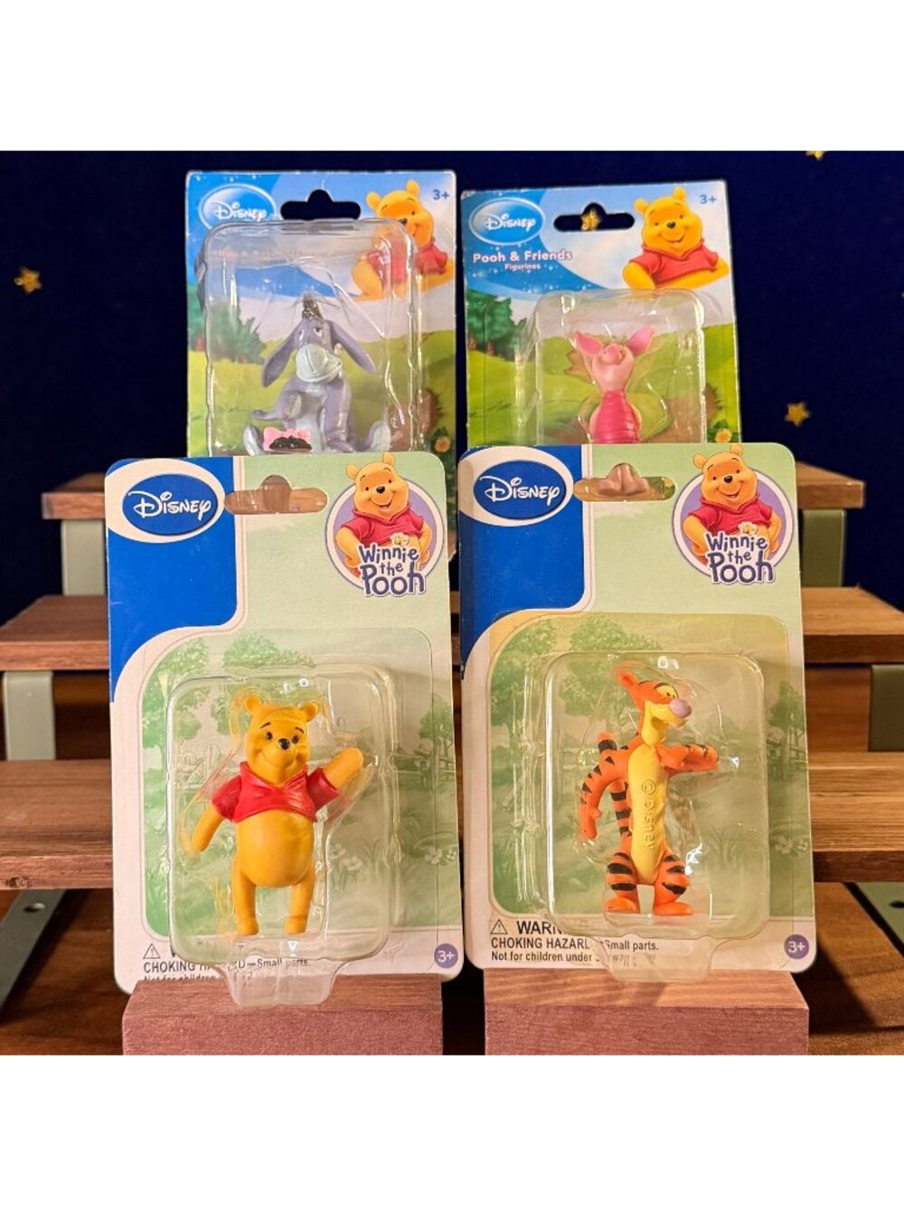Disney Winnie the Pooh and Friends Figurines Set of 4 | Classic Series